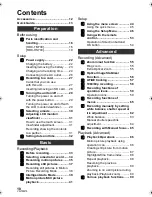 Preview for 10 page of Panasonic HDC-TM700K Operating Instructions Manual