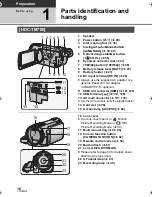 Preview for 16 page of Panasonic HDC-TM700K Operating Instructions Manual