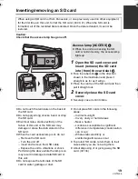 Preview for 19 page of Panasonic HDC-TM80 Operating Instructions Manual