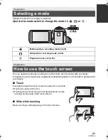 Preview for 21 page of Panasonic HDC-TM80 Operating Instructions Manual