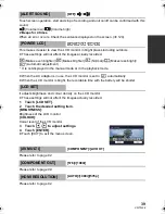 Preview for 39 page of Panasonic HDC-TM80 Operating Instructions Manual