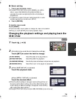 Preview for 79 page of Panasonic HDC-TM80 Operating Instructions Manual