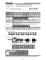 Panasonic HFQ EE26 Specification preview