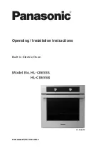 Panasonic HL-CK655B Operating & Installation Instructions Manual preview