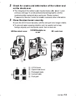 Preview for 13 page of Panasonic HM-TA20D Owner'S Manual