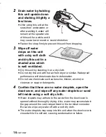 Preview for 16 page of Panasonic HM-TA20D Owner'S Manual