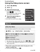 Preview for 53 page of Panasonic HM-TA20D Owner'S Manual