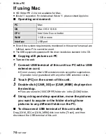 Preview for 70 page of Panasonic HM-TA20D Owner'S Manual