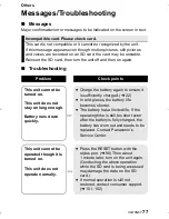 Preview for 77 page of Panasonic HM-TA20D Owner'S Manual