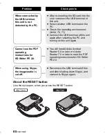 Preview for 80 page of Panasonic HM-TA20D Owner'S Manual