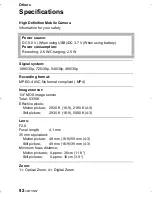 Preview for 92 page of Panasonic HM-TA20D Owner'S Manual