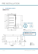 Preview for 8 page of Panasonic HUSSMANN SMED153 Installation Manual