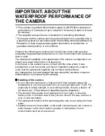 Preview for 5 page of Panasonic HX-WA10A Owner'S Manual