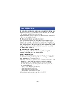 Preview for 2 page of Panasonic HX-WA3 Operating Instructions Manual