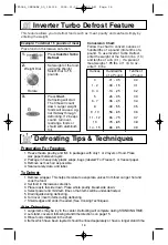 Preview for 16 page of Panasonic Inverter NN-SD797 Owner'S Manual