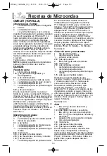 Preview for 53 page of Panasonic Inverter NN-SD797 Owner'S Manual