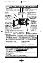 Preview for 59 page of Panasonic Inverter NN-SD797 Owner'S Manual