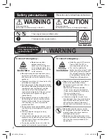 Preview for 2 page of Panasonic Inverter NR-BW415V Operating Instructions Manual