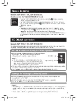 Preview for 9 page of Panasonic Inverter NR-BW415V Operating Instructions Manual