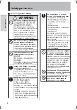 Preview for 6 page of Panasonic JT-B1APAAAAM Operating Instructions Manual