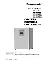 Preview for 1 page of Panasonic KM-CC17R2 Series Operating Instructions Manual