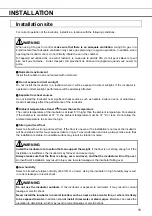 Preview for 16 page of Panasonic KM-CC17R2 Series Operating Instructions Manual