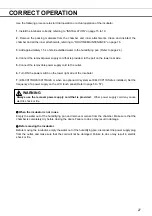 Preview for 28 page of Panasonic KM-CC17R2 Series Operating Instructions Manual