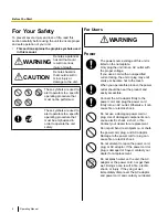 Preview for 8 page of Panasonic KV-1015C Operating Manual