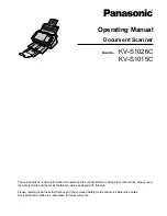 Panasonic KV-S1015C Operating Manual preview