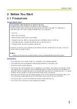 Preview for 7 page of Panasonic KV-S1026C J2 Operating Manual