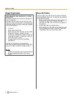 Preview for 10 page of Panasonic KV-S1046C Installation Manual