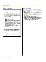 Preview for 6 page of Panasonic KV-S1046C Operating Manual