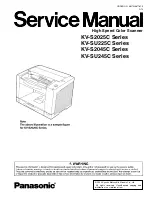 Preview for 1 page of Panasonic KV-S2025C Service Manual