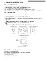 Preview for 3 page of Panasonic KV-S2025C Service Manual