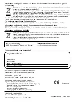 Preview for 24 page of Panasonic KV-S5055C Installation Manual