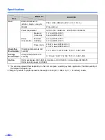 Preview for 50 page of Panasonic KV-S7075C Operating Manual