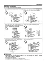 Preview for 7 page of Panasonic KV-SV50 Operation Manual