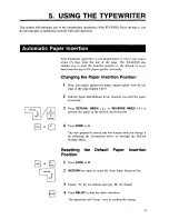 Preview for 27 page of Panasonic KX-E2020 Operator'S Instruction Manual