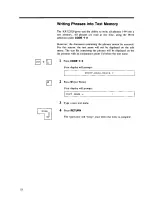 Preview for 62 page of Panasonic KX-E2020 Operator'S Instruction Manual