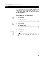 Preview for 69 page of Panasonic KX-E2020 Operator'S Instruction Manual