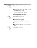 Preview for 87 page of Panasonic KX-E2020 Operator'S Instruction Manual