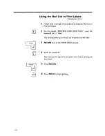 Preview for 110 page of Panasonic KX-E2020 Operator'S Instruction Manual