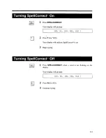 Preview for 123 page of Panasonic KX-E2020 Operator'S Instruction Manual