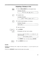 Preview for 137 page of Panasonic KX-E2020 Operator'S Instruction Manual