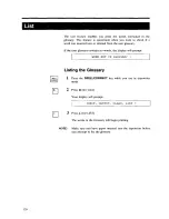 Preview for 138 page of Panasonic KX-E2020 Operator'S Instruction Manual