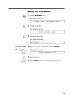 Preview for 145 page of Panasonic KX-E2020 Operator'S Instruction Manual