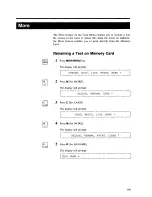 Preview for 157 page of Panasonic KX-E2020 Operator'S Instruction Manual