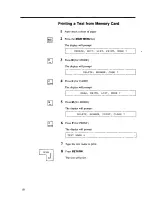 Preview for 160 page of Panasonic KX-E2020 Operator'S Instruction Manual