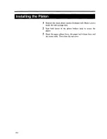 Preview for 172 page of Panasonic KX-E2020 Operator'S Instruction Manual