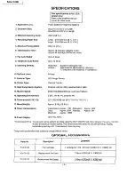 Preview for 4 page of Panasonic KX-F1200 Service Manual And Technical Manual